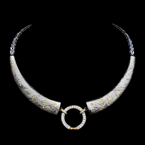 Mokumegane necklace
