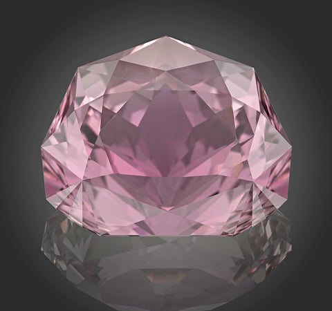 LOTUS - Kunzite, 161.68 carats - From "Philosophical Stone" collection - cut by Victor Tuzlukov