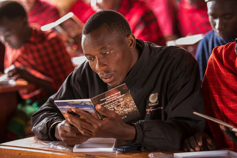 This Longido miner took part in GIAs educational program for artisanal miners. The program helps minders determine value characteristics for the material they mine, with the aim of helping them secure better margins.  A Masai from Longido, Tanzania,  this miner works with  ruby material found in the region.