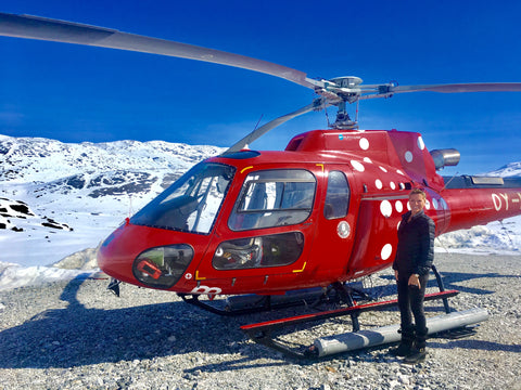 The famous Hayley Copter of Greenland Ruby A/S