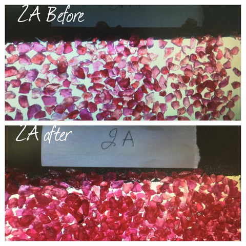 Ruby treatment before and after