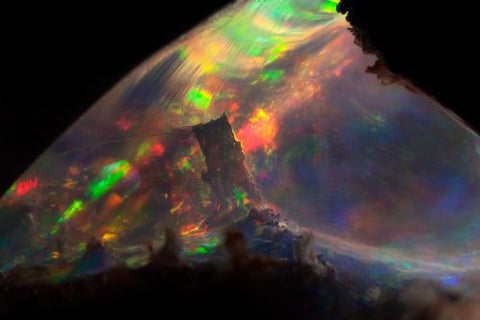 Opal. Mexico. Width of field = 4.8mm by Danny J Sanchez