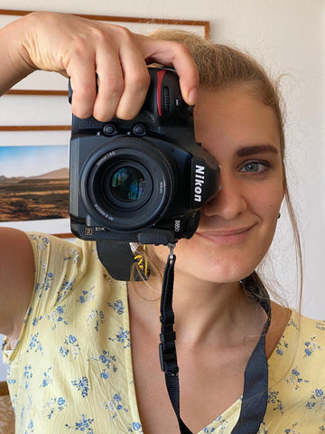 Maria Arkhipova self portrait