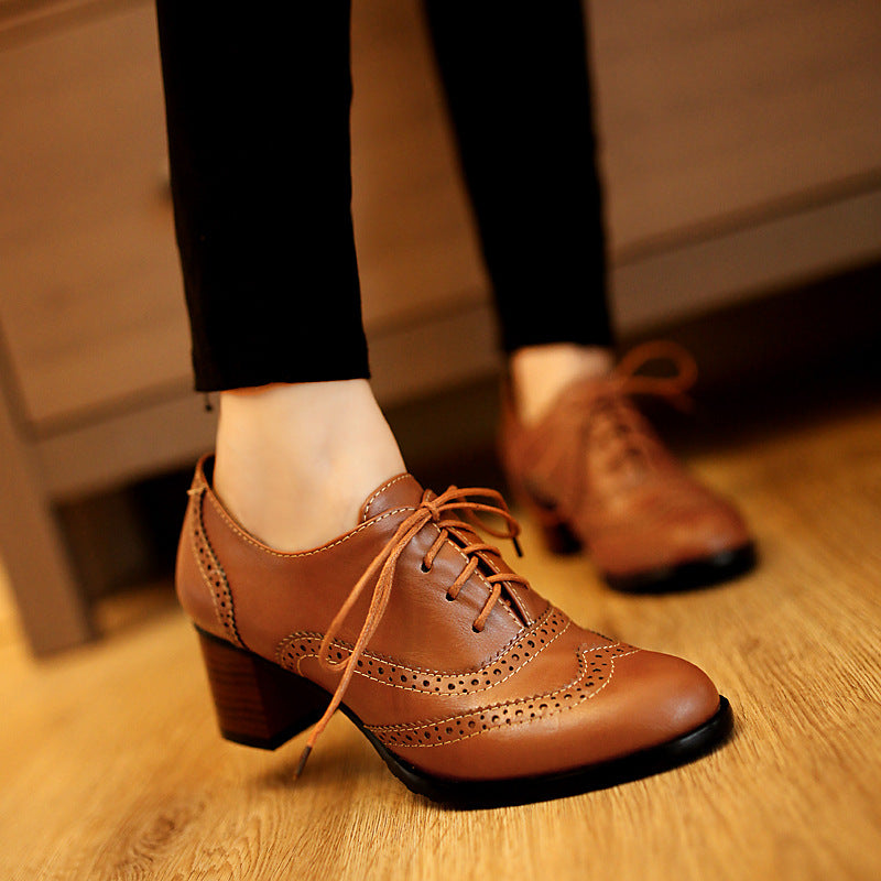 womens oxford lace up shoes