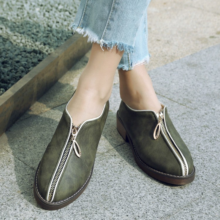 Women's Slip on Low Heels Shoes