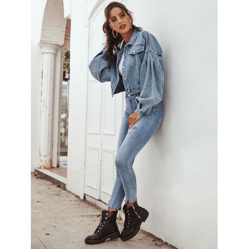 All-matched Elegant Casual Loose Denim Short Women Jackets