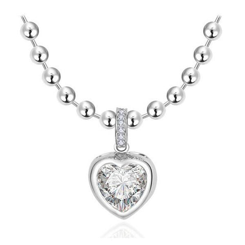 Dangle Heart Necklace