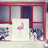 DIY Klebeposter "dot on art" Flamingo kind kinder geschenk spiel kunst