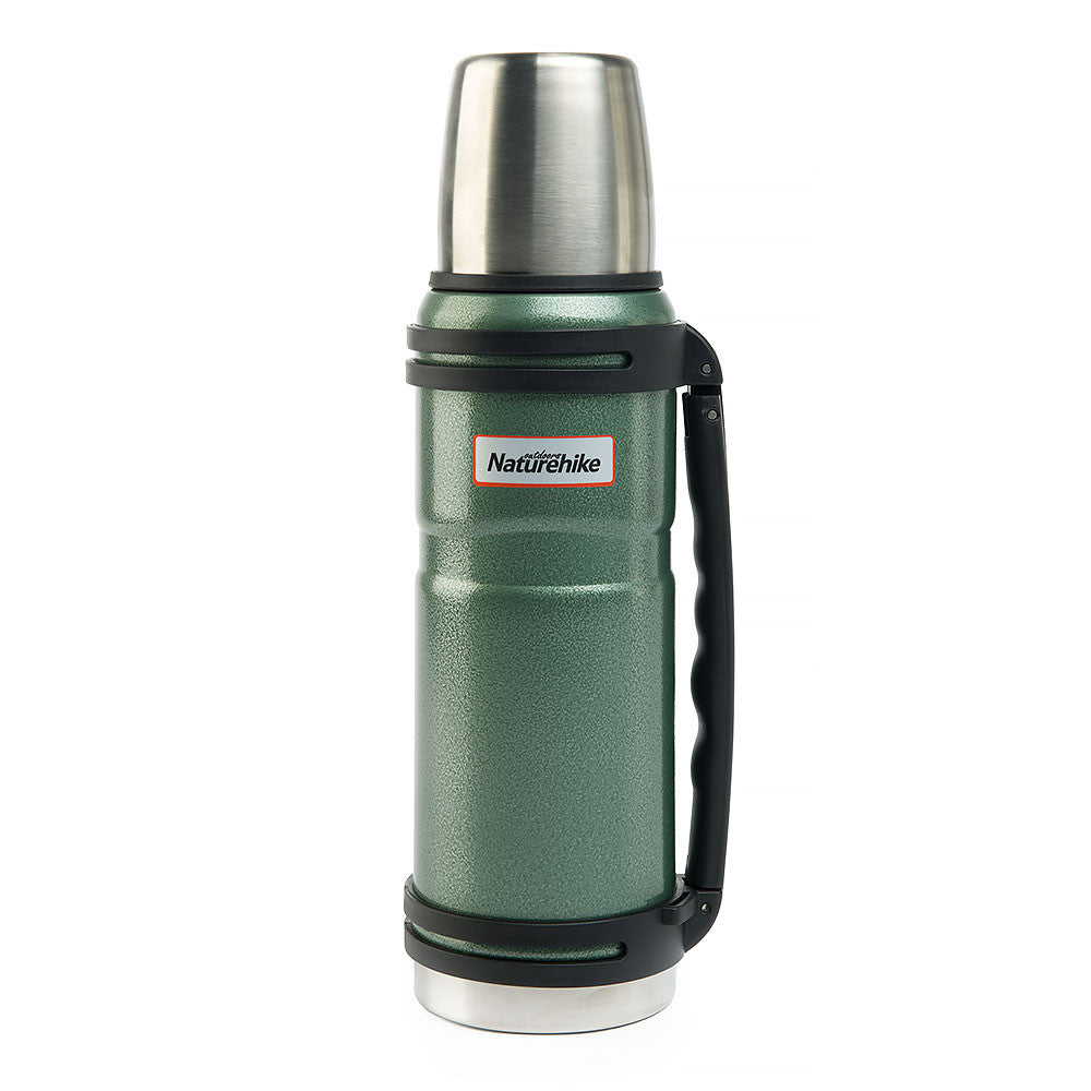 metal thermos flask