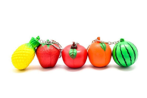 Stress Ball Keychain (fruits)