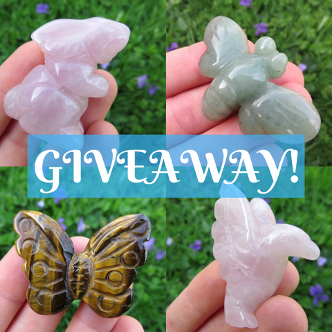 Animal Crystal Stone Figurine Giveaway