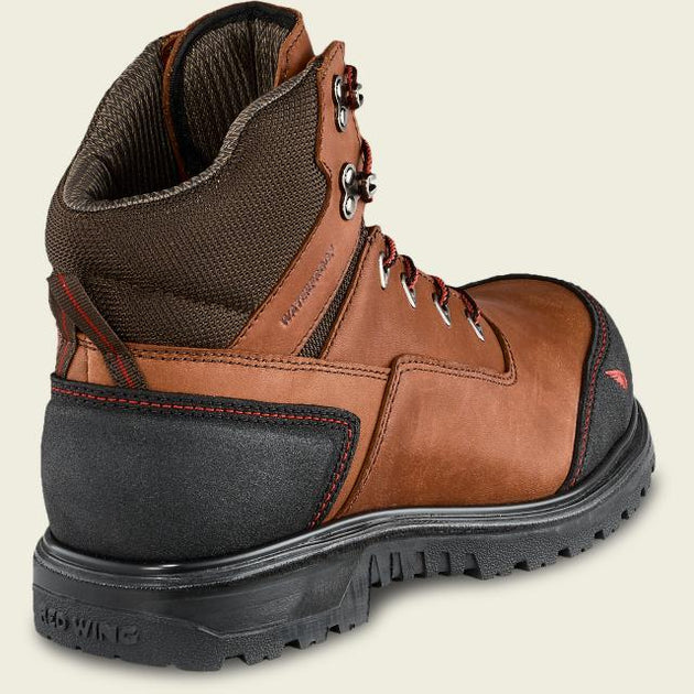 red wing hard toe boots