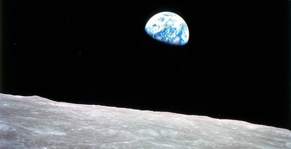 Earthrise, taken on December 24, 1968, by Apollo 8 astronaut William Anders