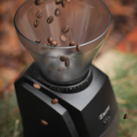 Baratza Encore burr grinder with Higher Grounds Coffee