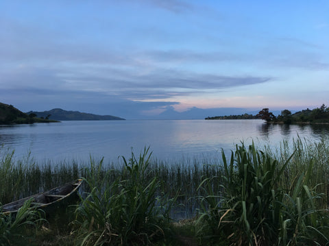 Lake Kivu view from Kiniezire