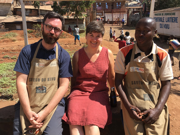 collaboration at Saveur du Kivu 2018