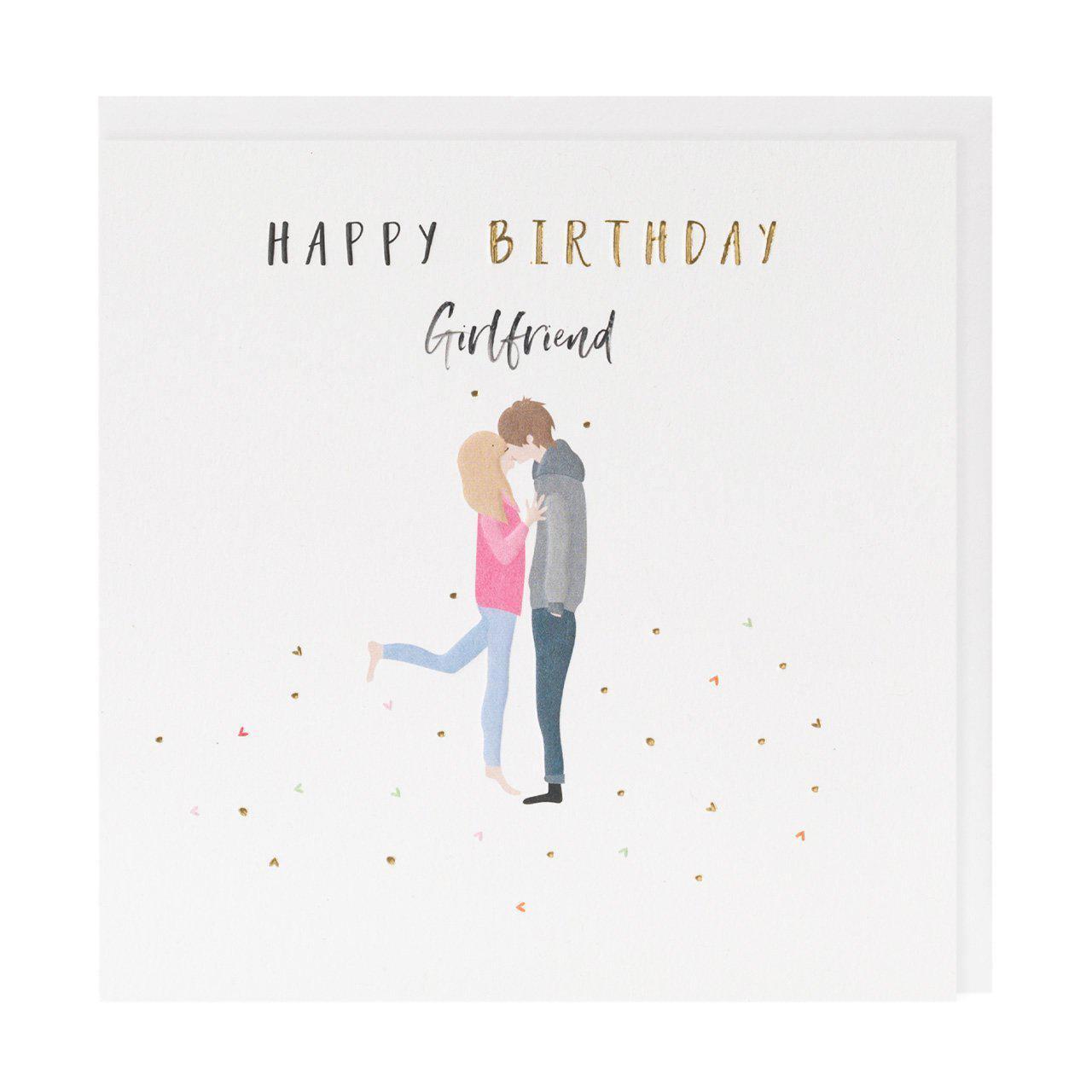 Card - Happy Day Happy Birthday Girlfriend I Klosh Greeting Cards ...
