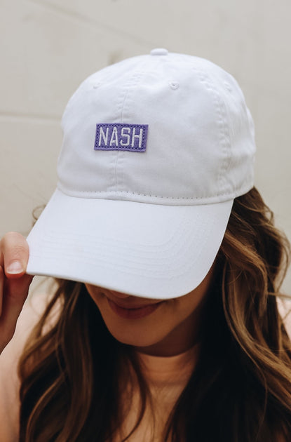 white womens baseball cap