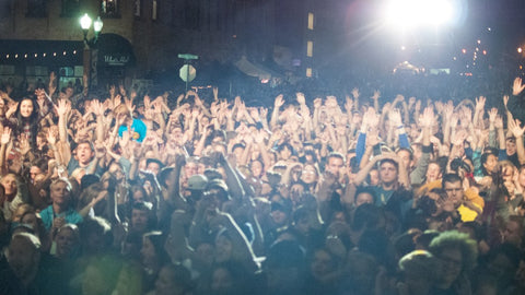 rooftop concert