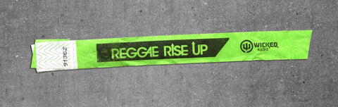 reggae rise up wristband