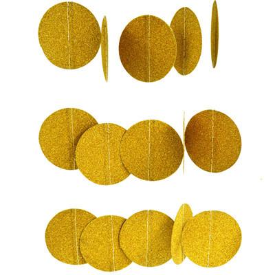 Gold Circle Garlands
