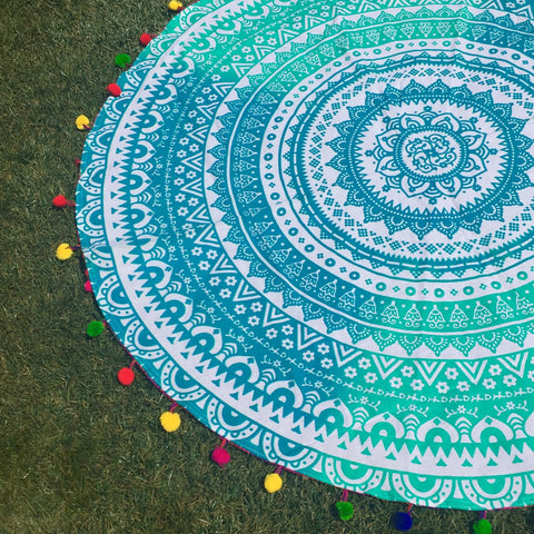 Teal Mandala