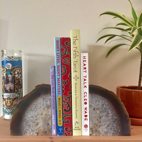 Geode Bookends