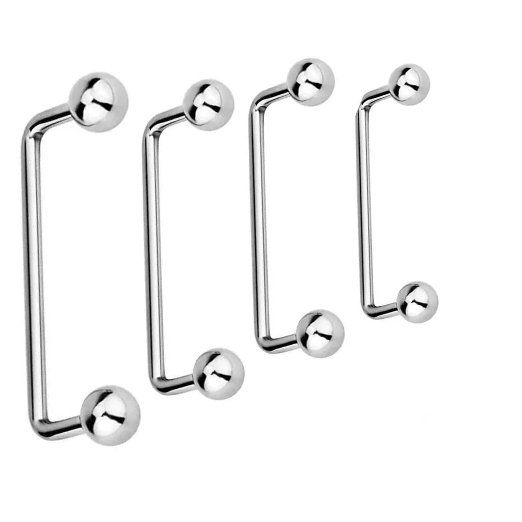Body Piercing Jewelry Wholesale I Steel Ball 90 Degree Surface Barbell – APM