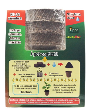 Kit de Siembra de Hierbas Ipot