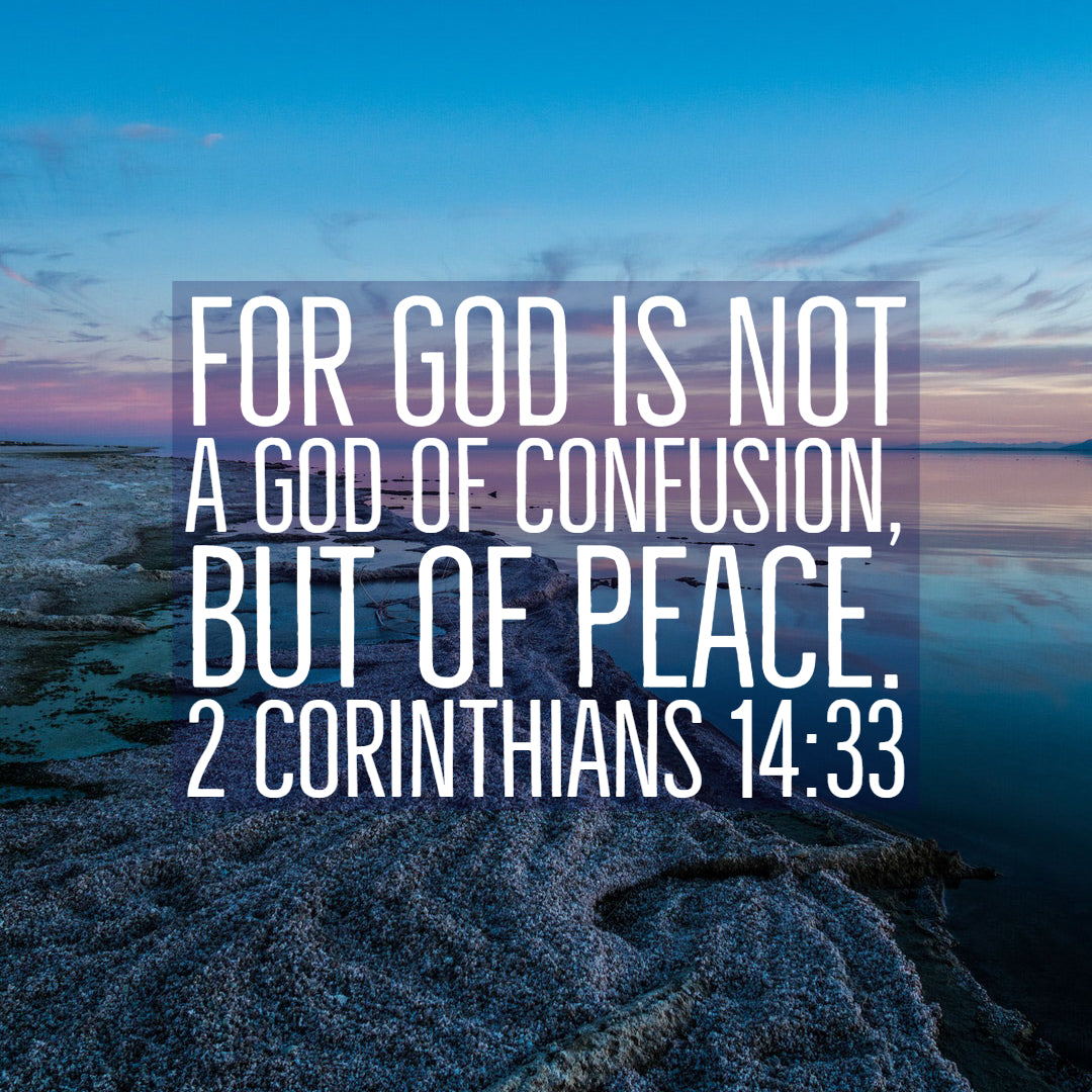 Inspirational Verse of the Day - God of Peace - Bible Verses To Go