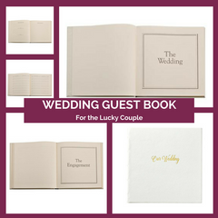 Personalized Wedding Guest Book Top Notch Gift Shop