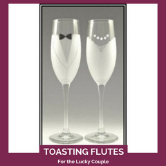 Toasting Flutes Top Notch Gift Shop