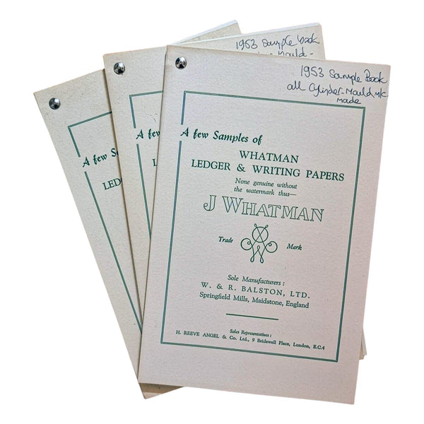 A J Whatman Sample Book
