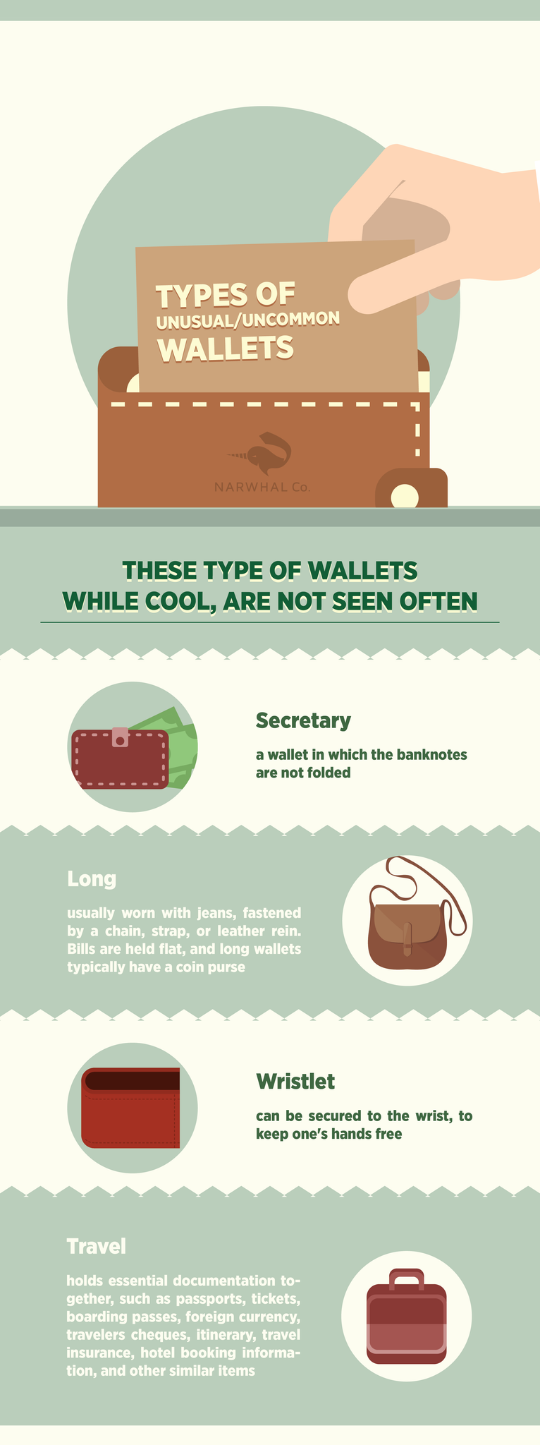 Uncommon Wallet Types Infographic