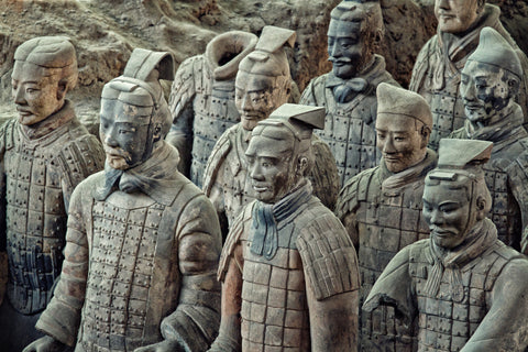terracotta warriors