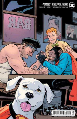 Action Comics #1050 - DC Comics - 2022 - Cover M Steve Lieber Card Stock Varian