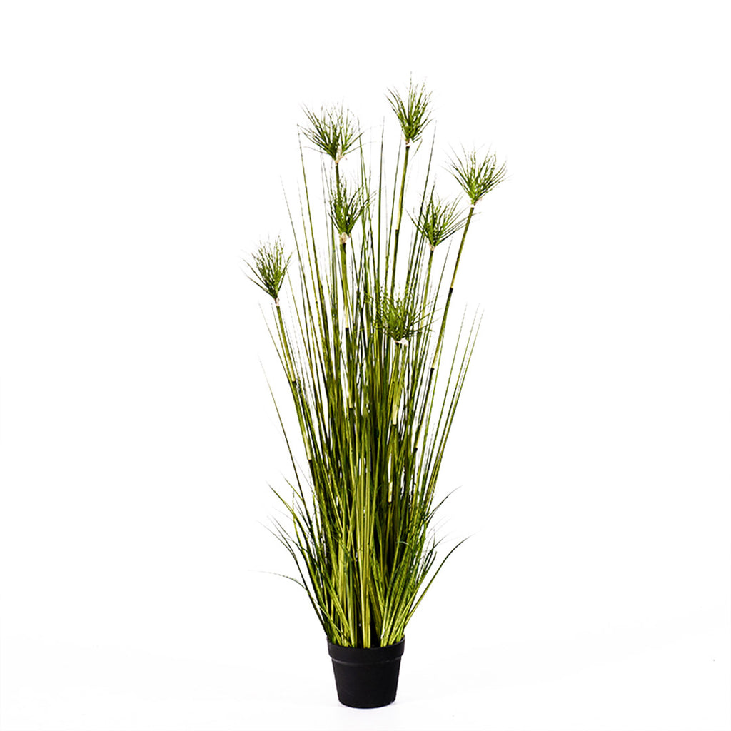 SOGA 150cm Green Artificial Indoor Potted Papyrus Plant Tree Fake Simu