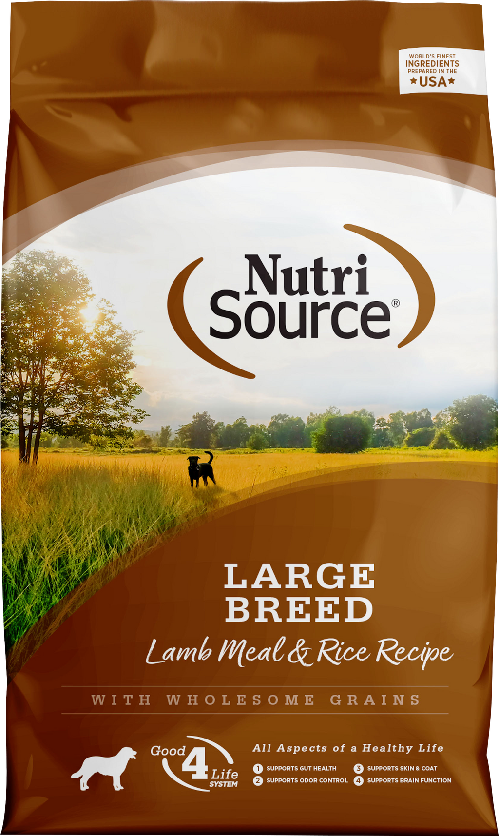 nutrisource large breed adult lamb rice dry dog food