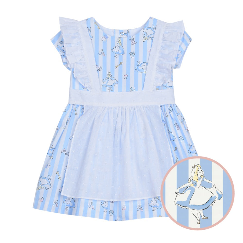 baby blue pinafore dress
