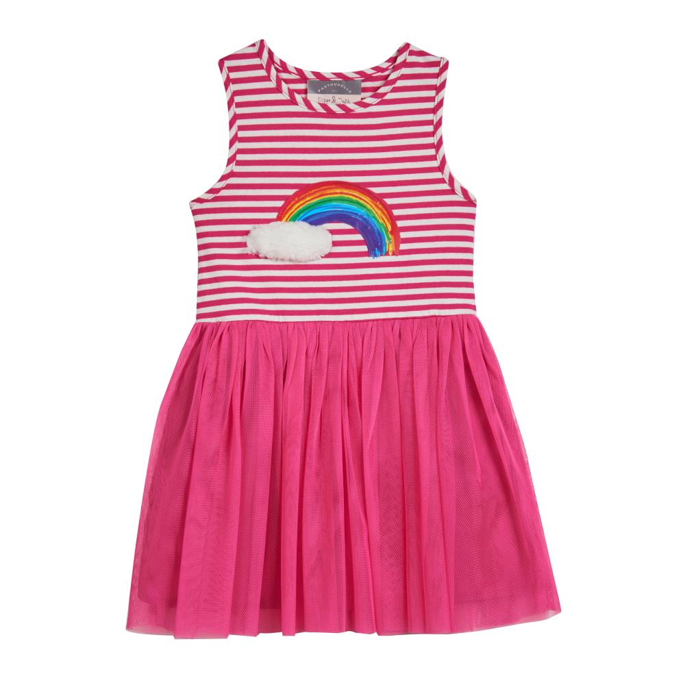 tutu dress rainbow