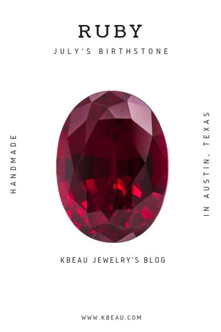 faceted ruby on white background kbeau jewelry blog