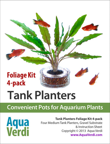 Tank Planters Foliage Kit 4-pack
