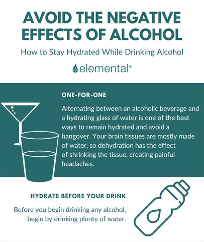 Two ways to avoid the negative effects of alcohol