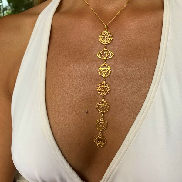 Seven Chakra Body Chain – ZEBA Designs