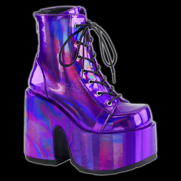 purple boot polish
