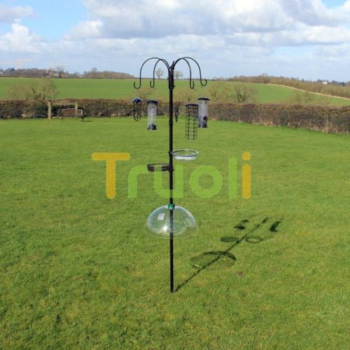 Universal Squirrel Baffle Clear Dome Bird Feeder Guard Truoli