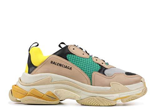 balenciaga triple s grey green