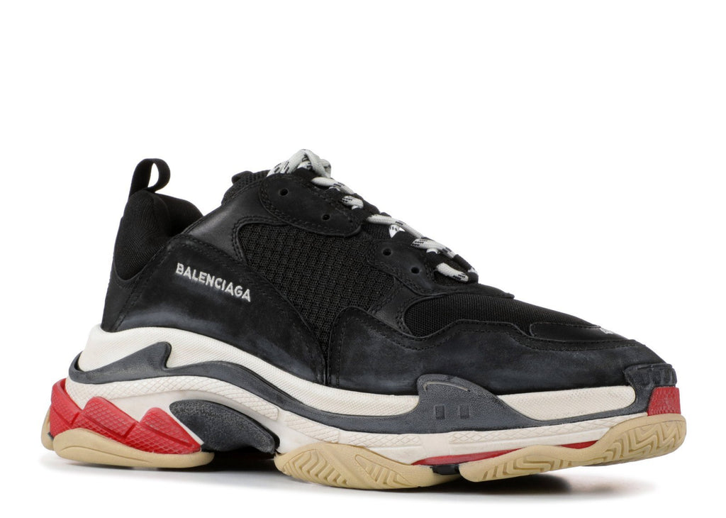 black balenciaga triple s mens