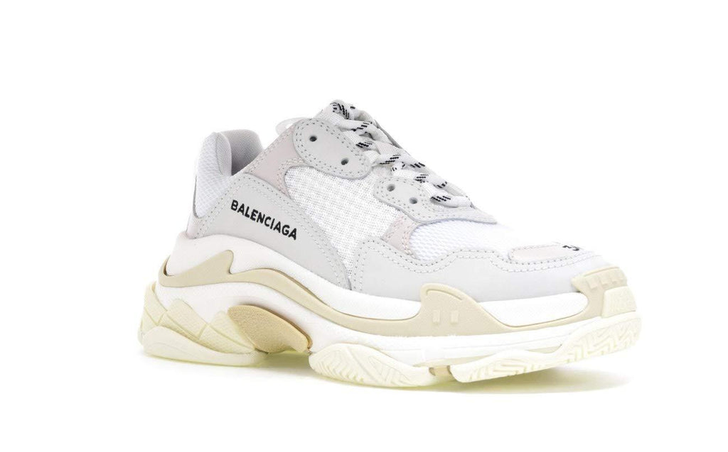 balenciaga running shoes white