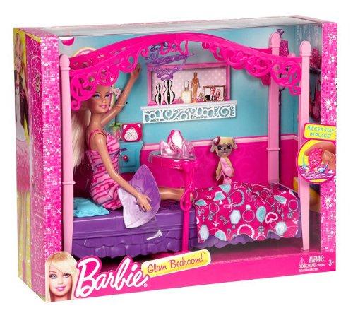 barbie bedroom set toy